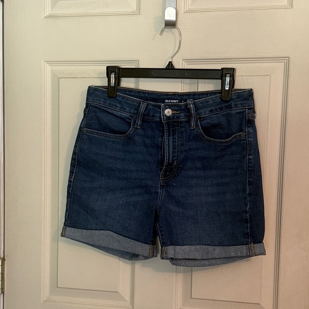 Old Navy Women's Dark Blue Jean Shorts